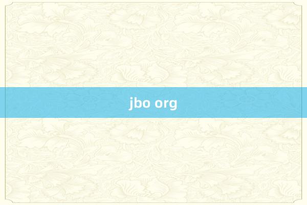 jbo org