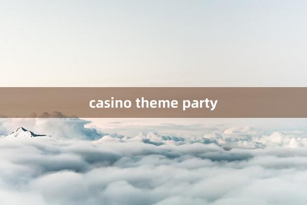 casino theme party